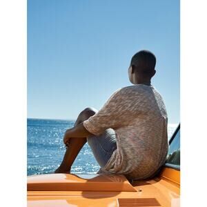 Torrid‎ Hacci Lurex Dolman Cardigan Versatile Multi Space Dye 1X Metallic Thread